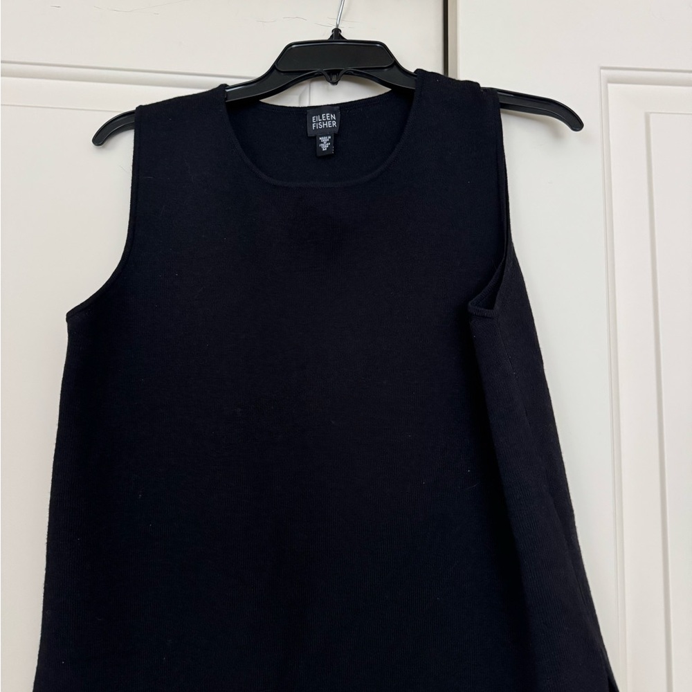 Eileen Fisher Black Knit Top